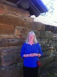 Kay Foster outside the Nature Center at Robbers Cave State Park.jpg